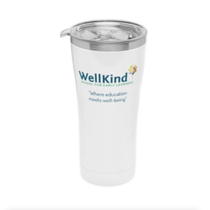 White Stainless Steel Travel Mug 22 oz.